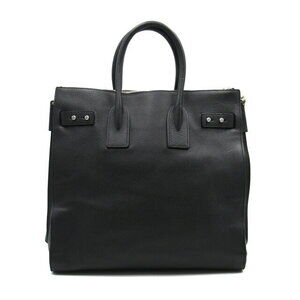 Saint Laurent Leather Tote Sac Black de Bag Jour